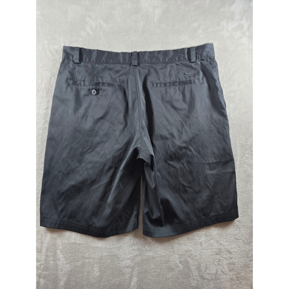 Nike Golf Shorts Mens 36 Black Dri-Fit Tour Performance 639798-010 Flat Front